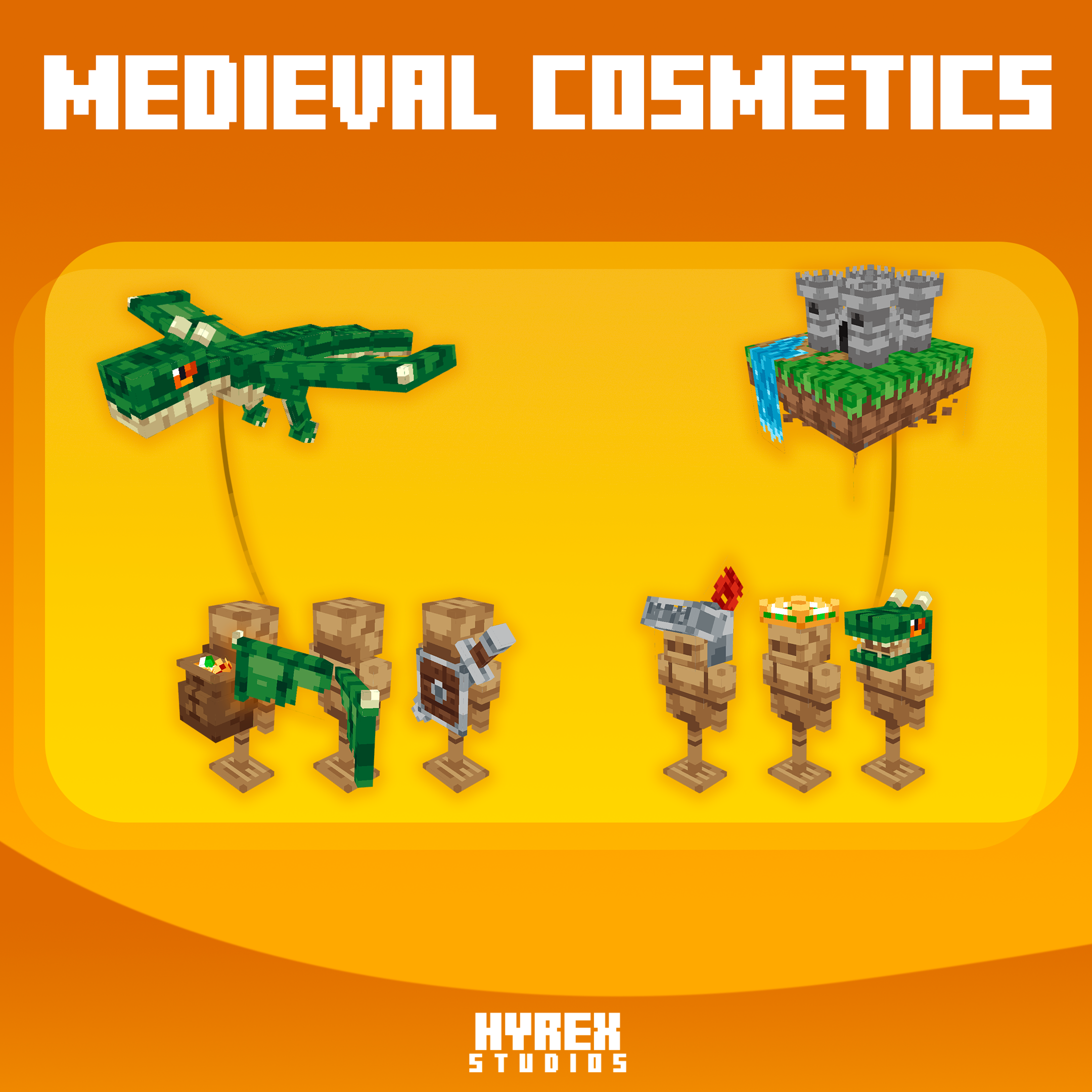 Imagen previa de MEDIEVAL COSMETICS 🐉 | Cosmetic Pack 1